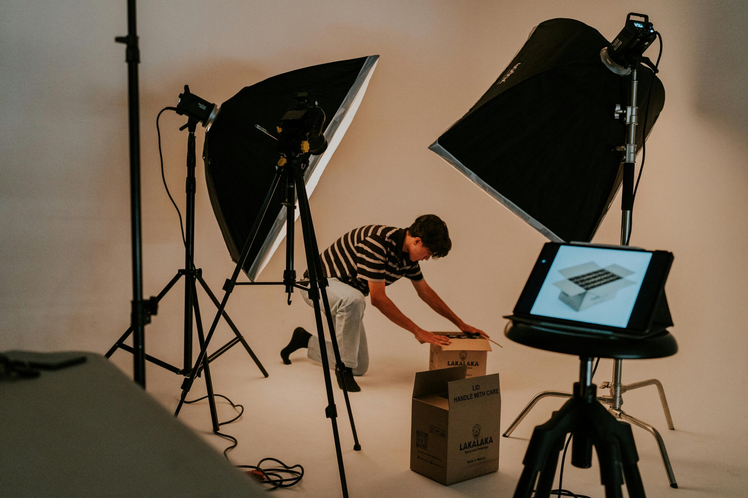 The Workflow of a Product Photography Studio